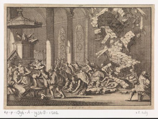 During the sermon, part of the church of Gardelegen collapses and crushes many people, 1658