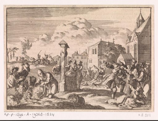 Persecution of Protestants by Marsaut at Niort, 1682