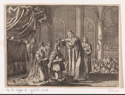 Coronation of William III and Mary II Stuart by the Archbishop of Canterbury, 1689