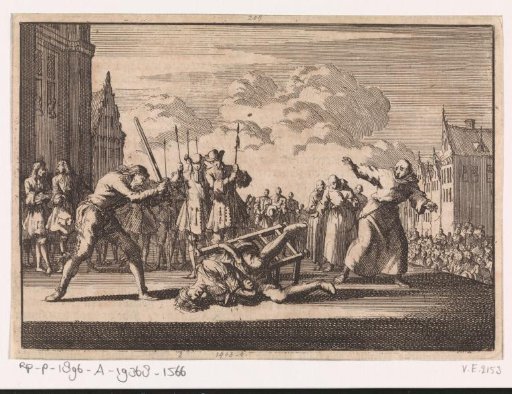 In Mainz, the imperial high war commissioner Cronsbruck is beheaded, 1691