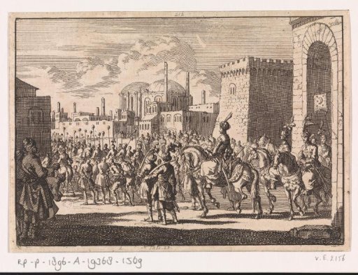 Entry of Sultan Mustafa II into Constantinople, 1695