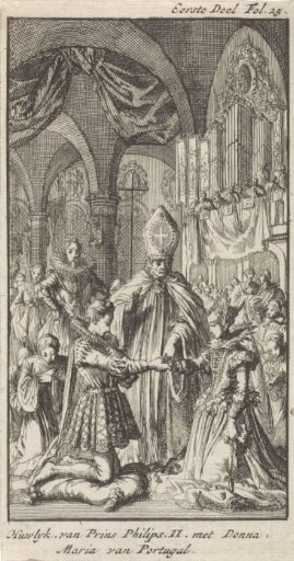 Marriage Between Crown Prince Philip and Maria of Portugal, 1543