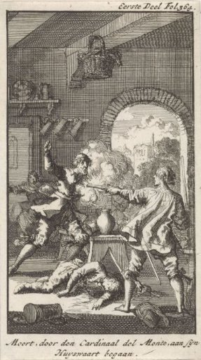 Murder by Cardinal Del Monte, 1560