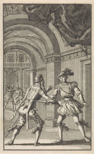 Don Carlos attempts to murder the Duke of Alba