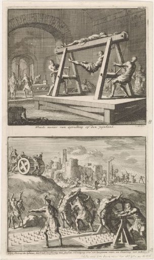 The Stretching of Two Christian Prisoners and the Martyrdom of Some Christians