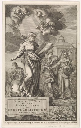 Early Christianity Conquering Time and Late Christianity Being Crowned by the World