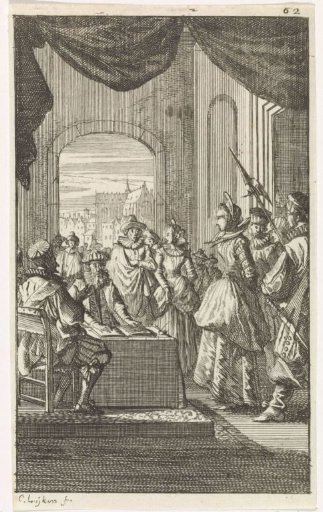 Denisette is brought before the judges, 1460