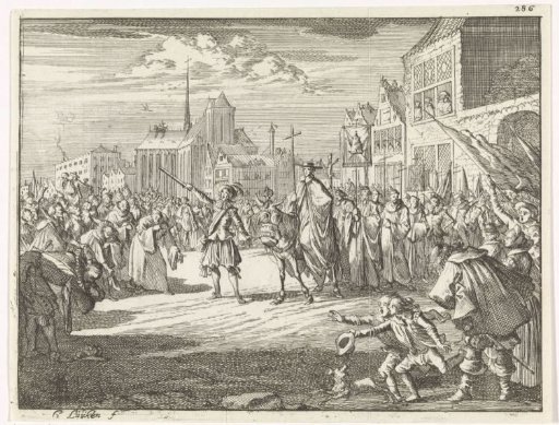 Cardinal Nicolaas Cusa arrives in the Netherlands, 1451