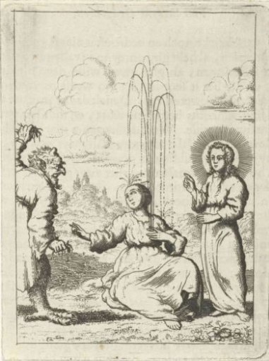 Christ Causes a Fountain to Spring from the Heart of the Personified Soul