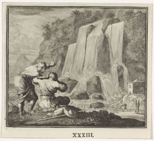 Emblem: waterfall
