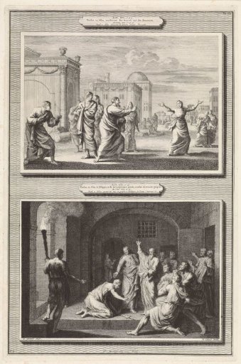 Paul Heals a Possessed Woman and the Conversion of the Jailer of Philippi