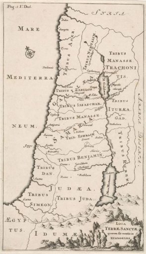 Map of Palestine