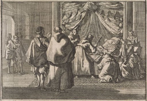 Death of the Infanta Isabella, Governor-General of the Netherlands, in Brussels, 1633