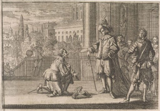Charles IV, Duke of Lorraine, Kneeling Before Louis XIII, 1641