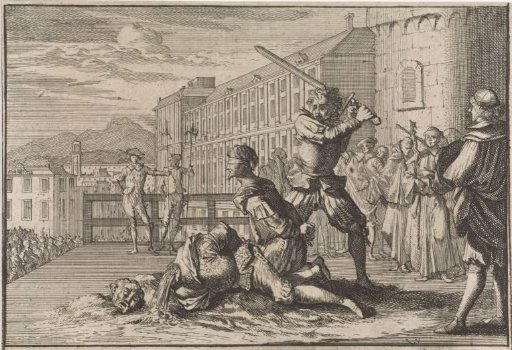 The Beheading of the Marquis of Cinq-Mars and François De Thou, 1642