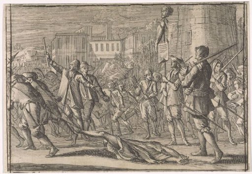 Corpse of Francesco Toraldo Dragged Through the Streets of Naples, 1647