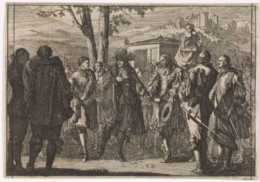 King Charles I of England Captured by the English Soldiers, 1647