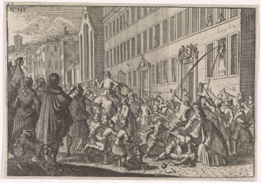 Public proclamation of the concluded treaties in Nuremberg, 1650