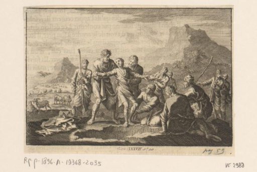 Joseph is Thrown into the Pit by His Brothers