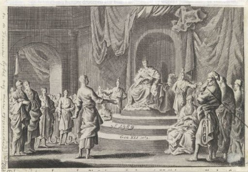 Joseph interprets Pharaoh's dreams