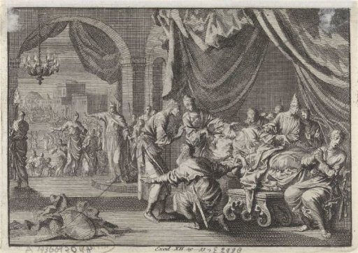 Death of the firstborn in Egypt, including the son of Pharaoh