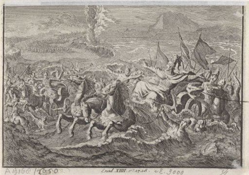 Destruction of the Egyptian army in the Red Sea