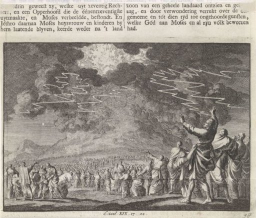 Moses on Mount Sinai