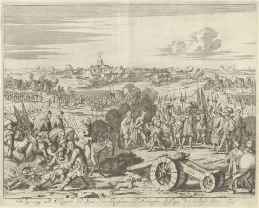 Siege and capture of Naarden by the Prince of Orange, 1673