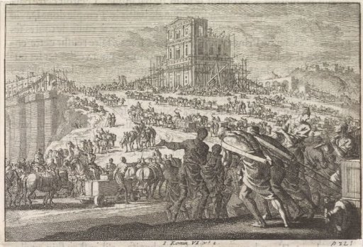 King Solomon builds the temple