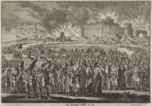 The Destruction of Jerusalem by the Babylonian Army