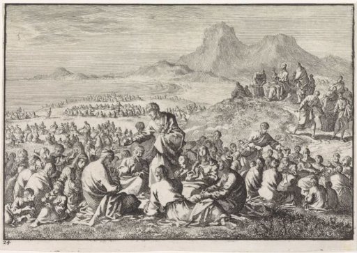 The Miraculous Multiplication of the Seven Loaves and the Two Fishes