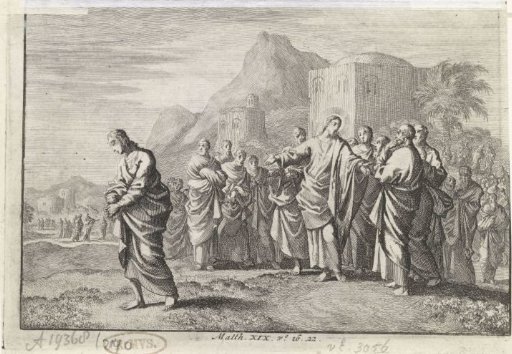 Christ Giving Counsel to a Rich Young Man