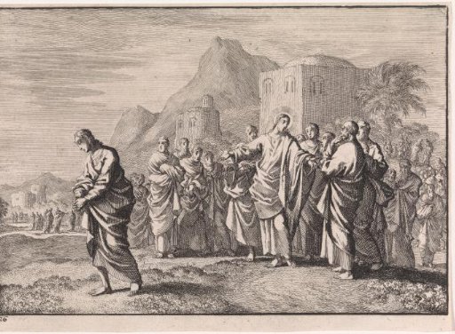 Christ Giving Counsel to a Rich Young Man