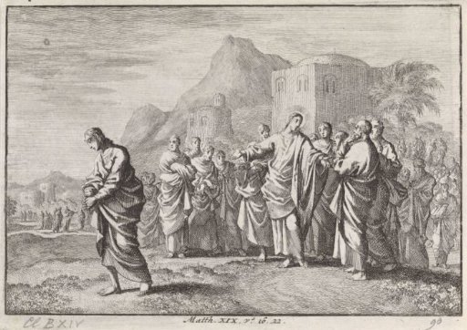 Christ Giving Counsel to a Rich Young Man