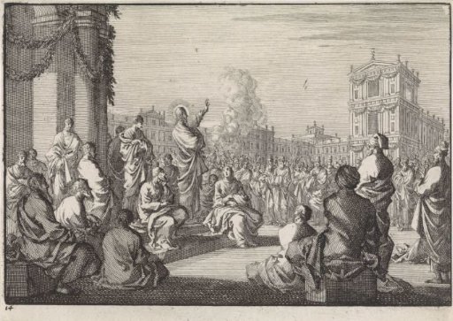 Sermon of Christ Before the Temple