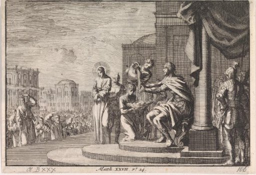 Pilate Washes His Hands in Innocence