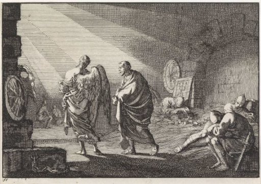 Peter Freed from Prison by an Angel