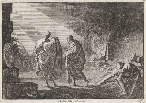 Peter Freed from Prison by an Angel
