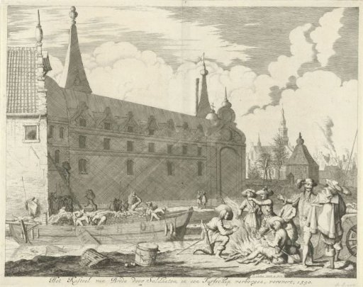 The stratagem with the Peat ship of Breda, 1590