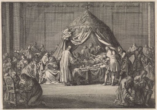 Deathbed of King William III, 1702