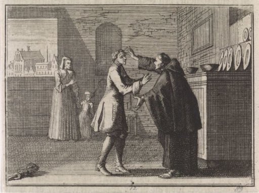 Monk converts a man