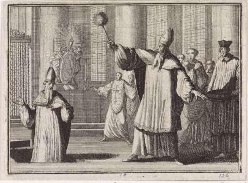 St. Monulphus and St. Gondulphus resurrected from the dead