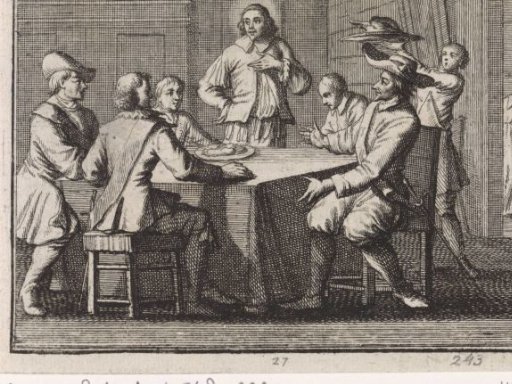 Anthimus, bishop of Nicomedia, receives five soldiers