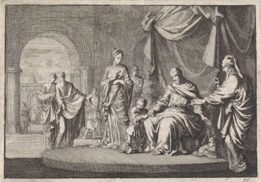 Moses and the crown of the Pharaoh