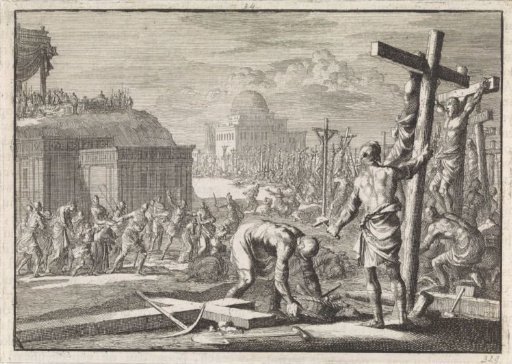 Alexander Jannaeus, Prince of the Jews, Having Rebellious Subjects Crucified