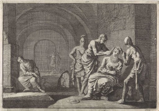 Hyrcanus Having His Ears Cut Off in Prison