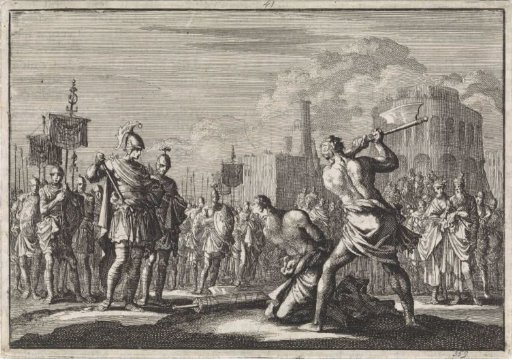Antigonus Beheaded by Order of Antony