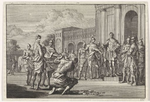 Josephus released by Vespasian