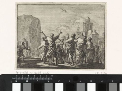 Simon the Magician attempts to fly in Rome