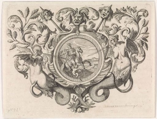 Saint George on Horseback Piercing a Devil
